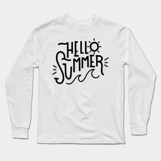 hello SUMMER Long Sleeve T-Shirt